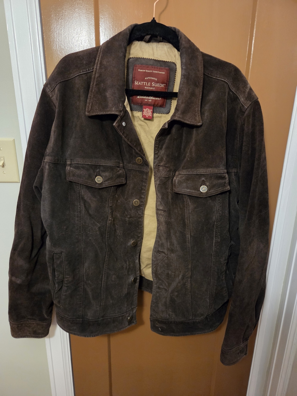 Men’s Brown Suede Jacket